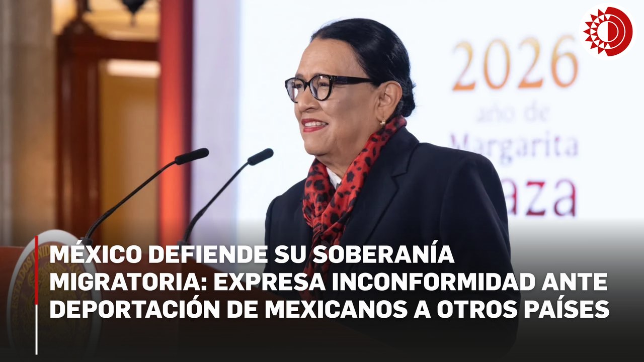 México expresa inconformidad a EU por deportar...
