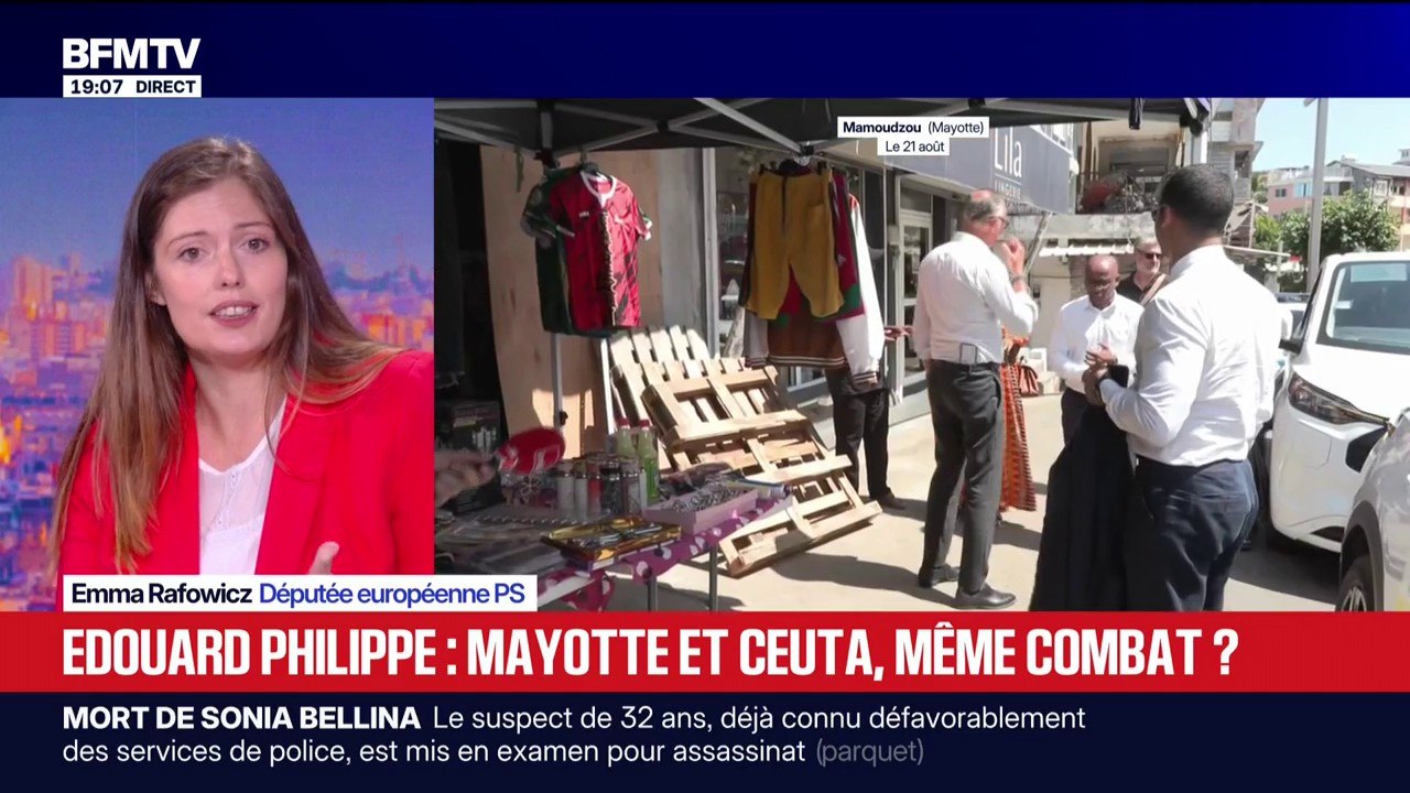Édouard Philippe à Mayotte: "Il est en train de...