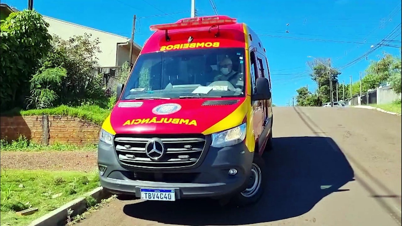 Jovem é socorrido pelo Siate no Santa Cruz