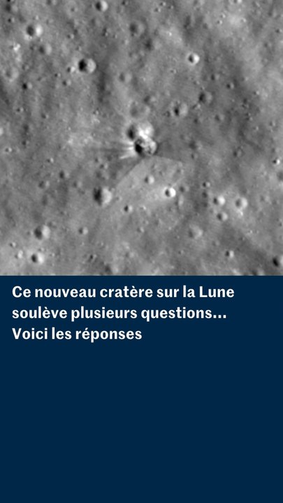 SpaceX a créé un nouveau cratère sur la Lune, e...