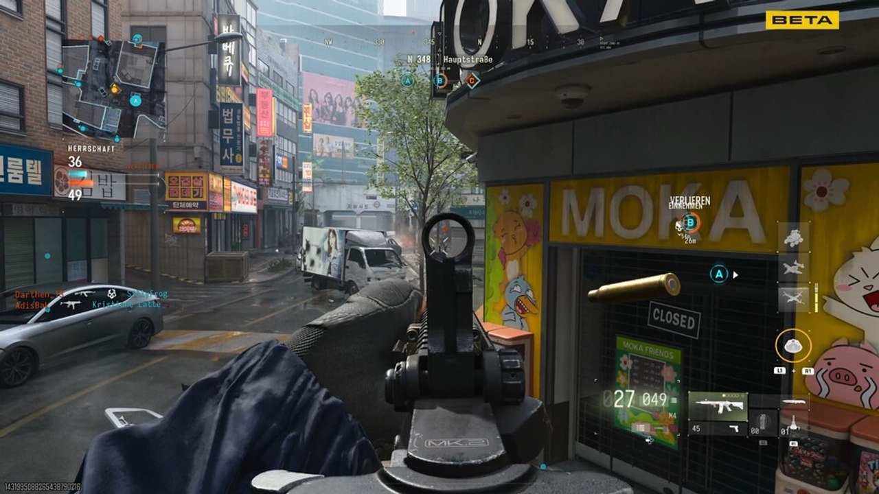 Und da hätten wir dann auch schon die zweite Runde MW4 Beta! Dieses Mal auf der Korea-Map "Silkworm"