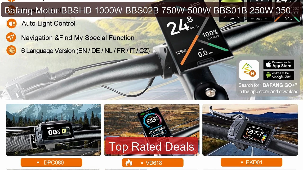 Bafang Motor BBSHD 1000W BBS02B 750W 500W BBS01B 250W 350W Mid... -- Best Buy 2026 | Great Quality!