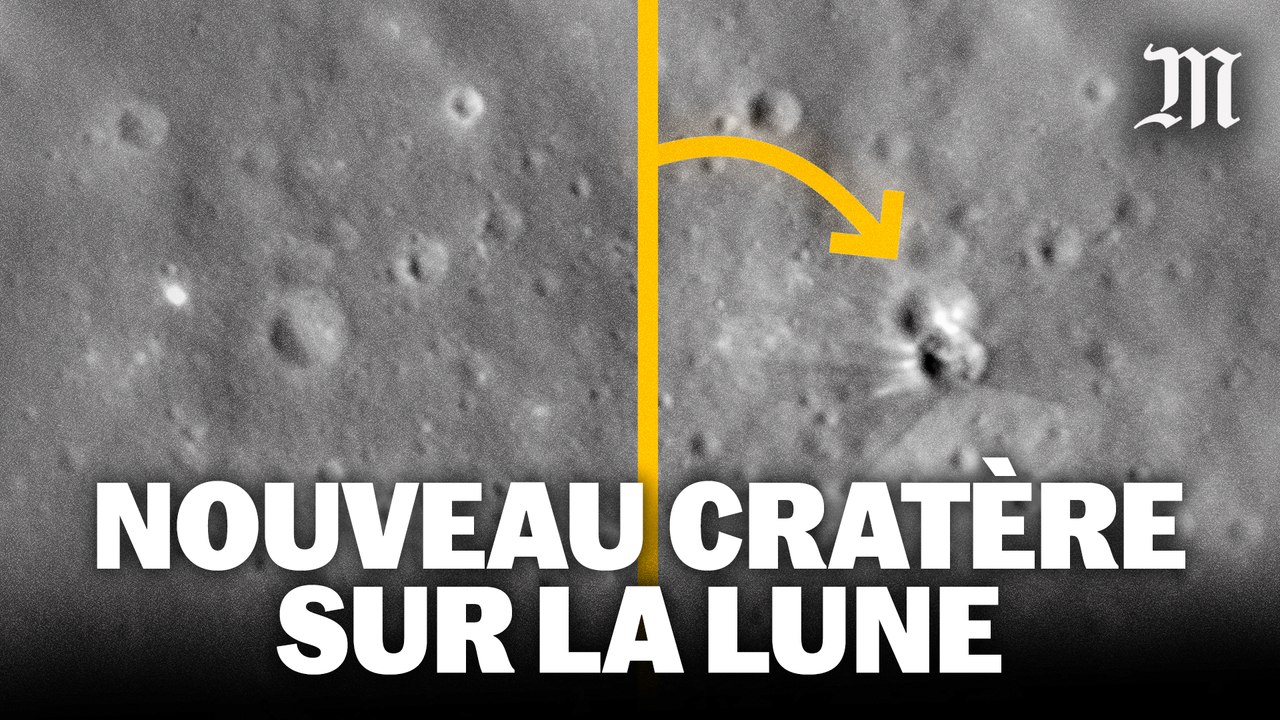SpaceX a créé un nouveau cratère sur la Lune......