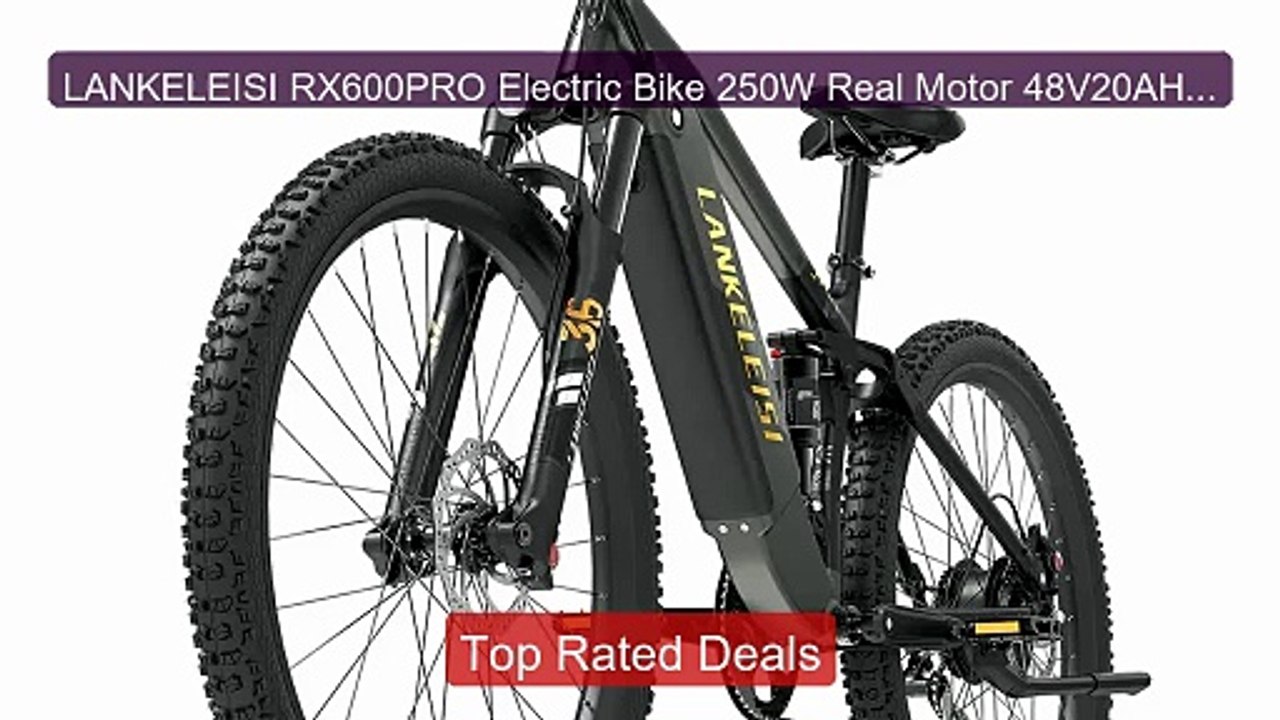 LANKELEISI RX600PRO Electric Bike 250W Real Motor 48V20AH Lithium ... -- Best Deal 2026 | Shop Now!