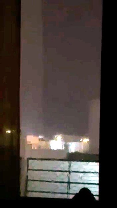 Watch: Heavy rains, thunderstorms, lightning hi...