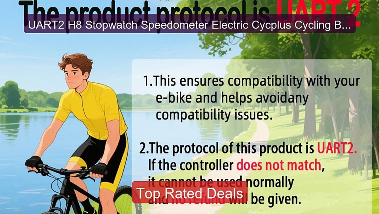 UART2 H8 Stopwatch Speedometer Electric Cycplus Cycling Bicycle Co... -- Best Deal 2026 | Shop Now!