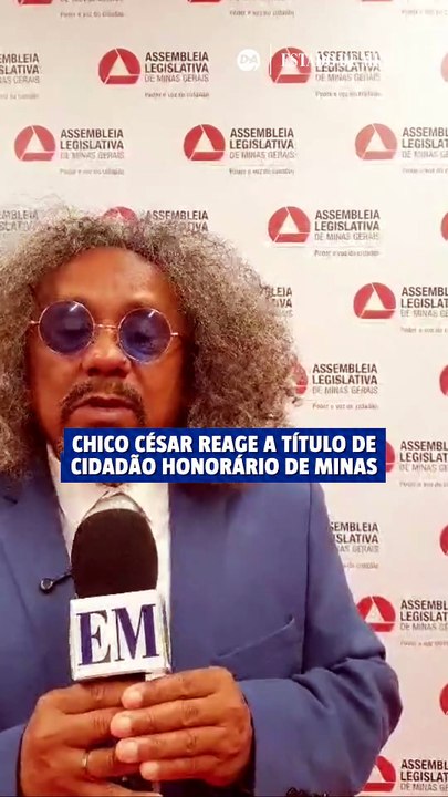 Cantor e compositor Chico César se torna cidadã...