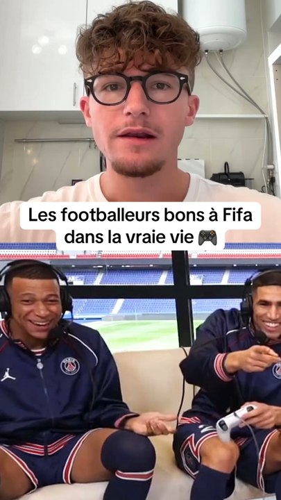 Les footballeurs bons à Fifa dans la vraie vie 🎮 #foot #fifa #football