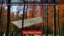 Aricxi Ultralight Tarp Lightweight MINI Sun Shelter Camping Ma... -- Hot Deal 2026 | Limited Offer!