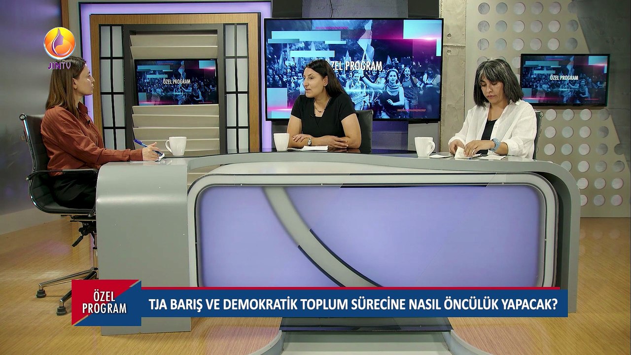 JIN TV |ÖZEL PROGRAM-Rojda Bediha Akkaya-Deniz Abukan-TJA Çerçeve Yasa'yı nasıl değerlendiriyor?