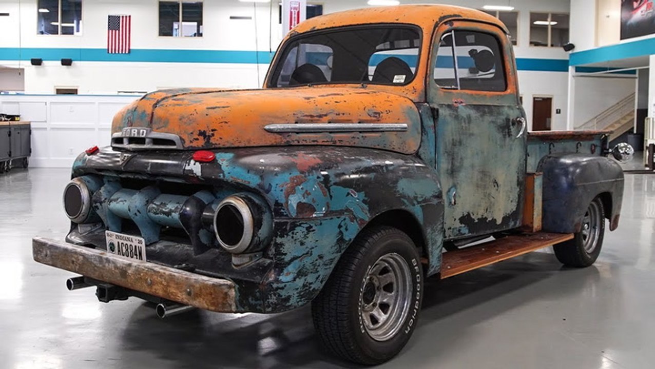 The Unusual 'Backward Drive' Pick-Up Truck