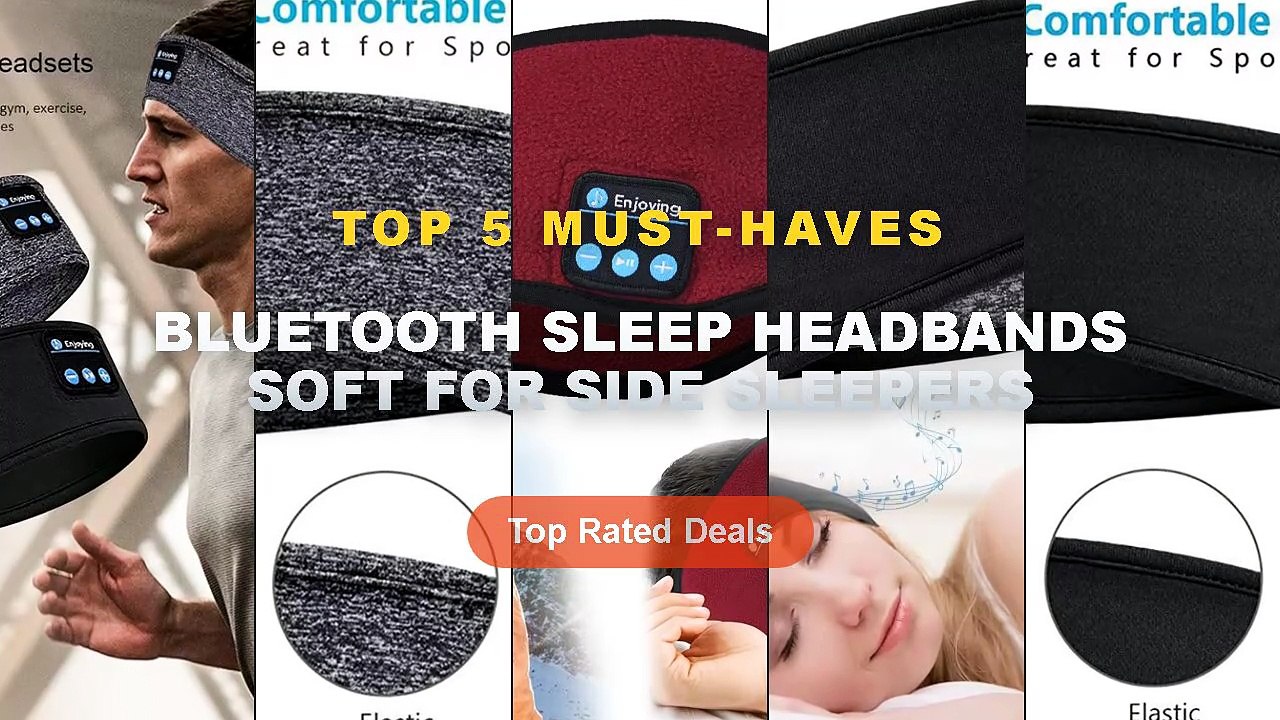 Why Everyone Is Buying Bluetooth Sleep Headbands Soft For Side Sleepers - Sleep Mask Bluetooth Sleeping Headphones Headb...
