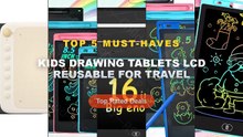 Cheap & Best Kids Drawing Tablets LCD Reusable For Travel Unboxing & Review - 12 Inch Color LCD Screen Electronic Drawin...