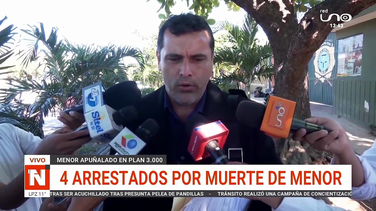 4 ARRESTADOS POR MUERT3 DE MENOR