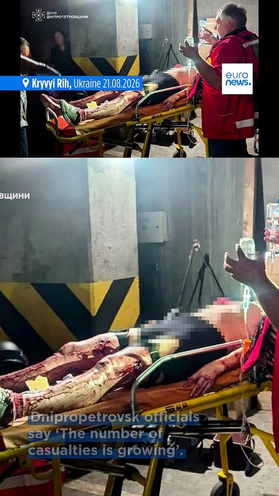 Deadly Russian daytime attack on shopping mall...