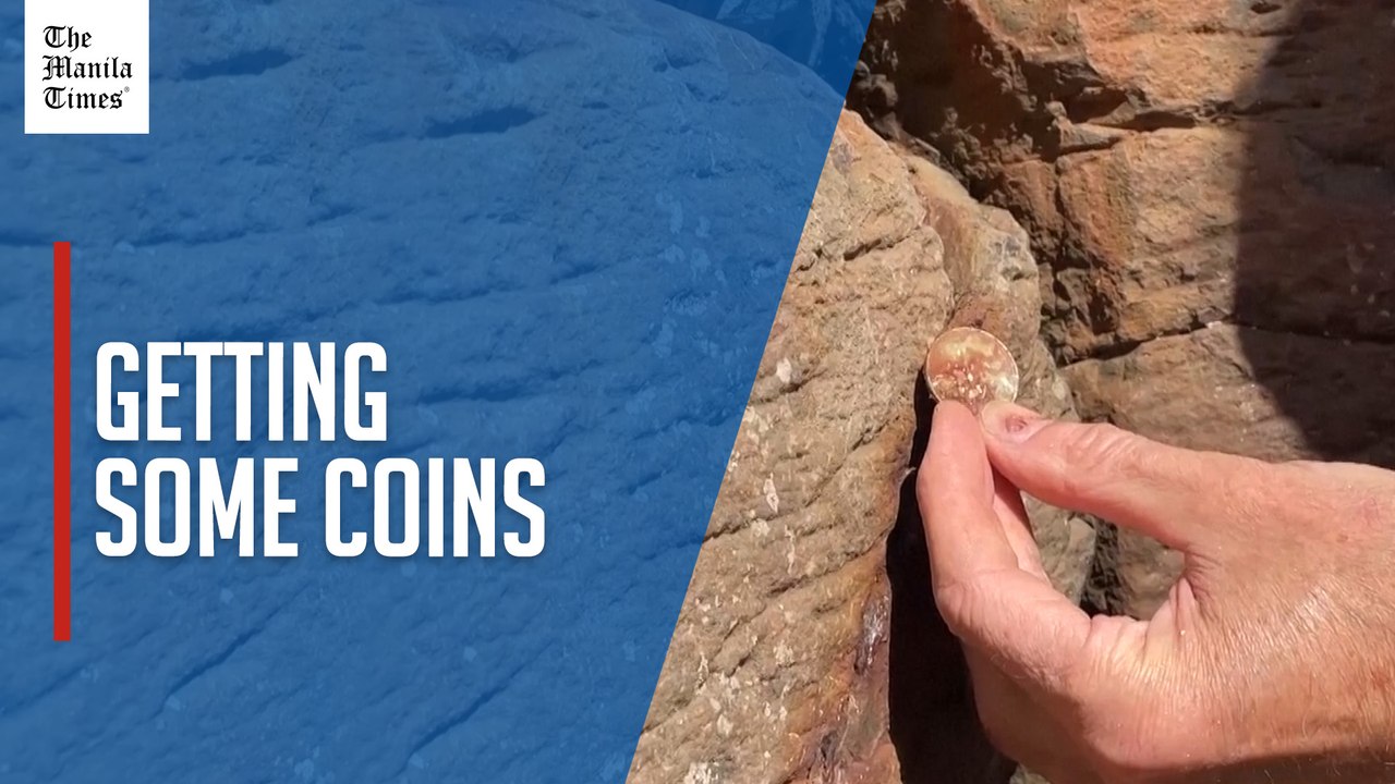 Thousands of coins extracted from Giant’s Cause...
