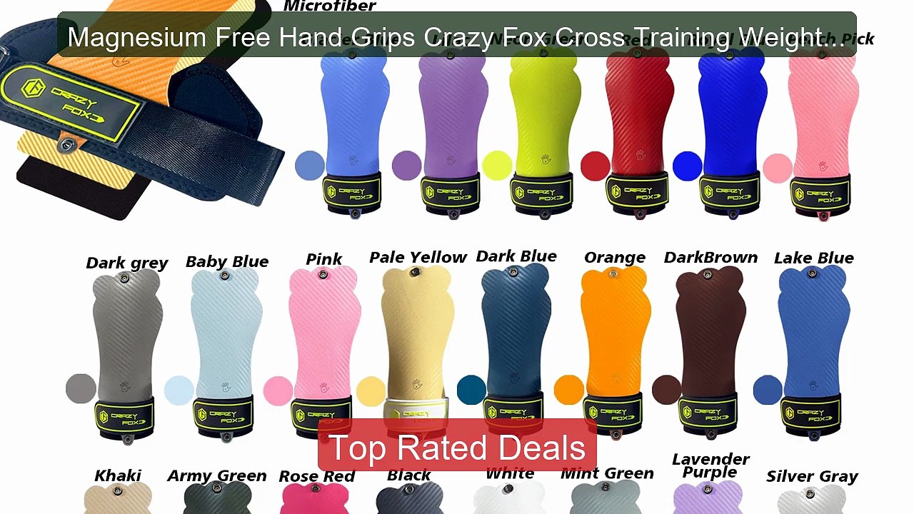 Magnesium Free Hand Grips Crazy Fox Cross Training Weightlifti... -- Hot Deal 2026 | Limited Offer!