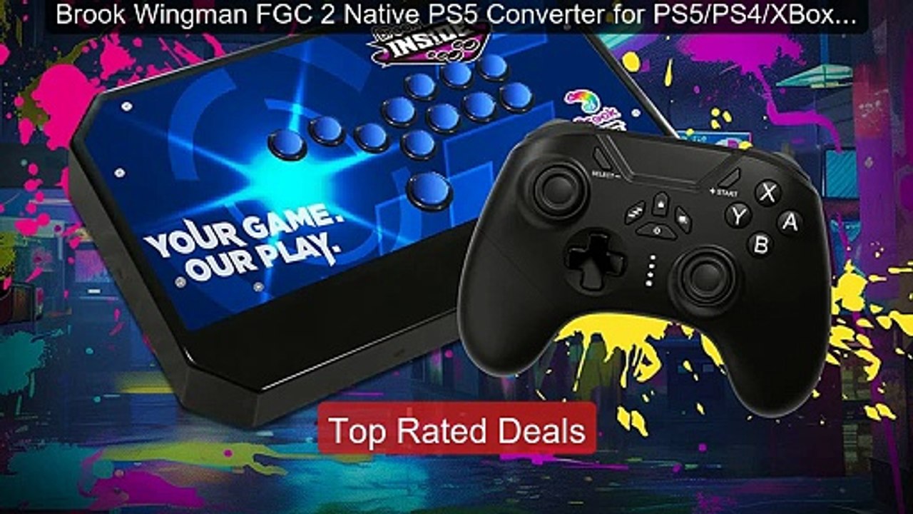 Brook Wingman FGC 2 Native PS5 Converter for PS5/PS4/XBox Seri... -- Best Buy 2026 | Great Quality!
