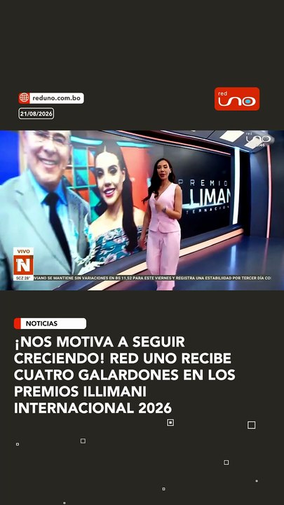 ¡Nos motiva a seguir creciendo! Red Uno recibe...