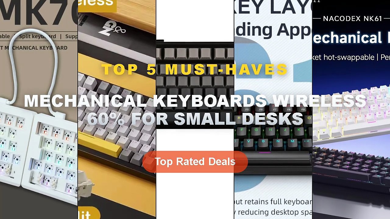 Don't Buy Mechanical Keyboards Wireless 60% For...
