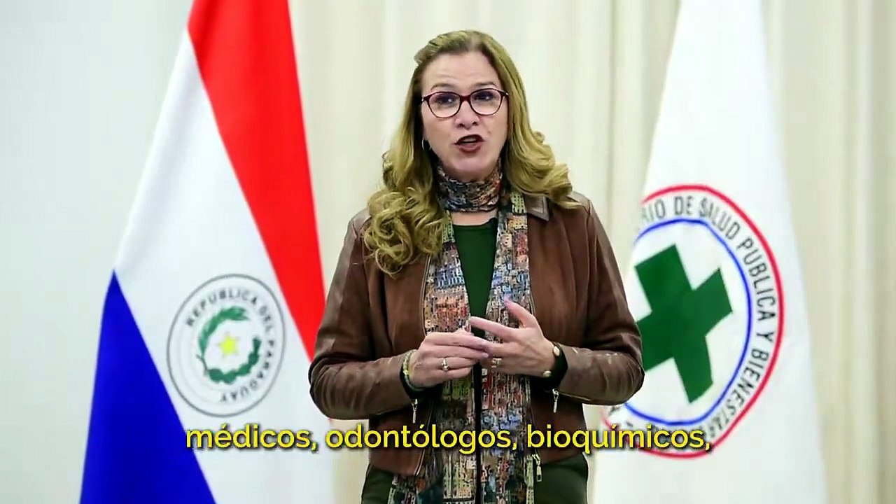 Ministra de Salud María Teresa Barán sobre desp...