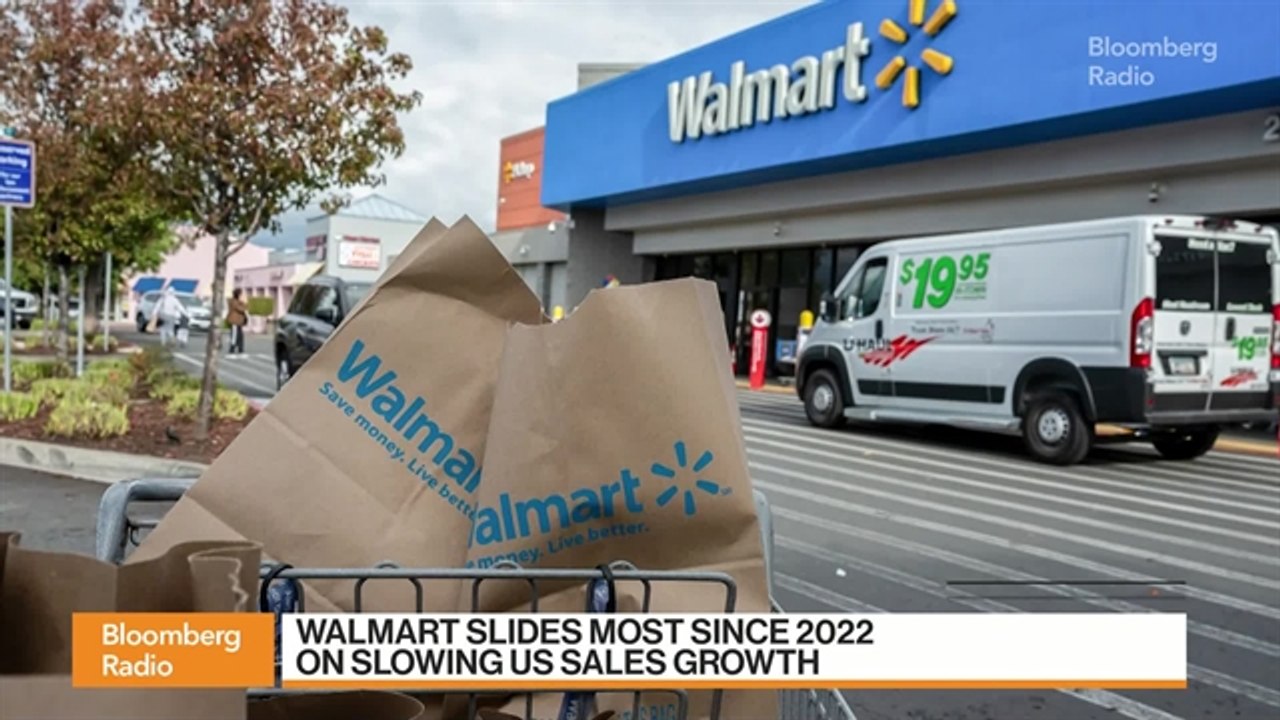 Walmart Shares Extend Decline After Rare US Sal...