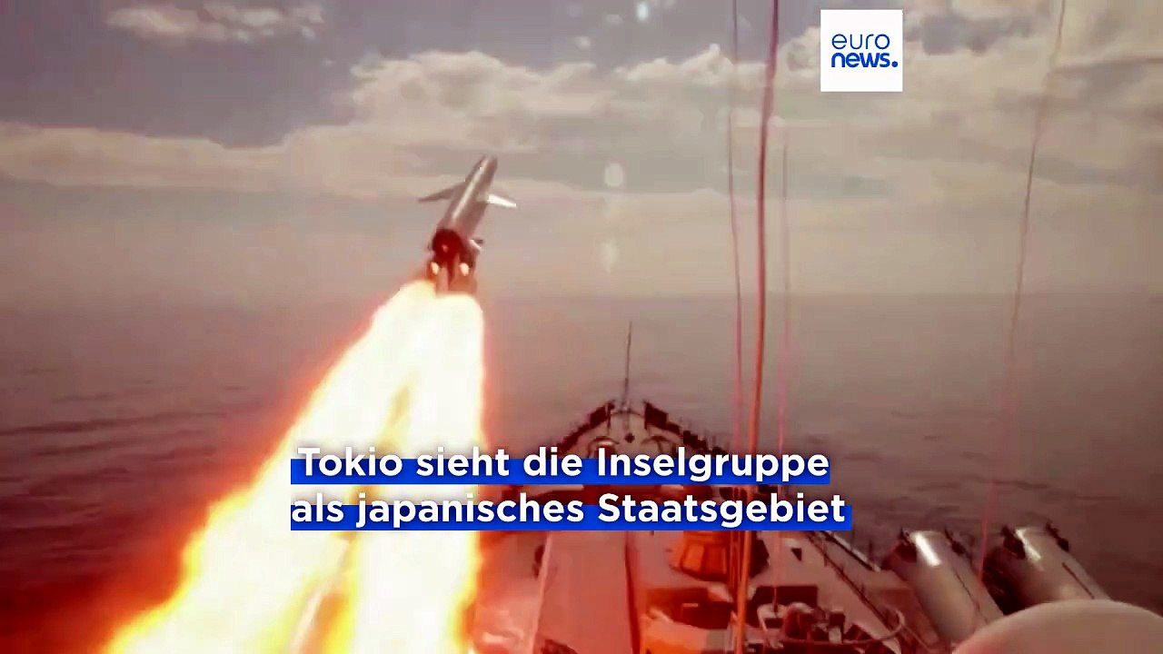 Umstrittene Inseln: Russland testet Raketen, Ja...