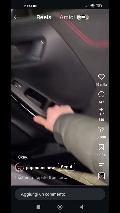 Lo scherzo del carburante