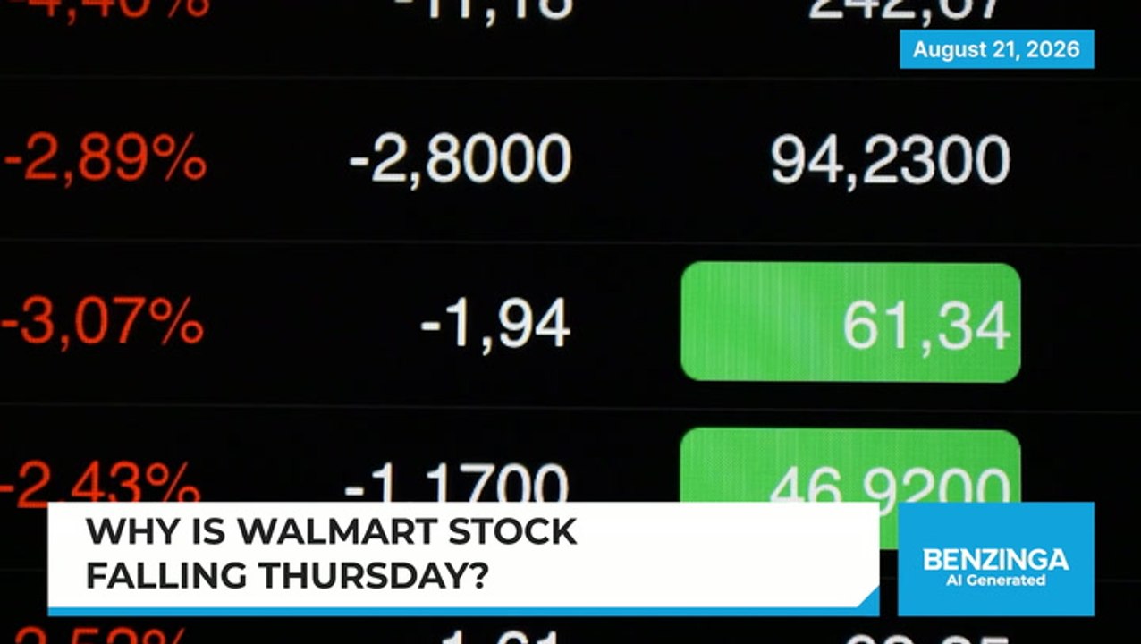 Walmart Outlook Falls Short