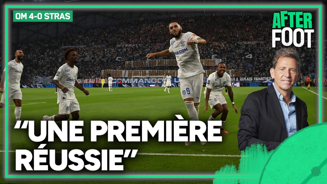 OM 4-0 Strasbourg : "Une première réussie" avou...