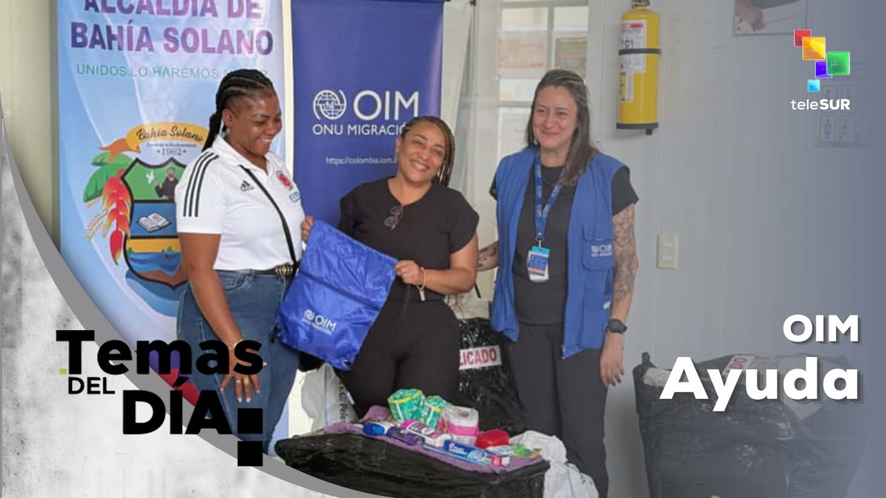 OIM alerta que no llega suficiente ayuda al Chocó
