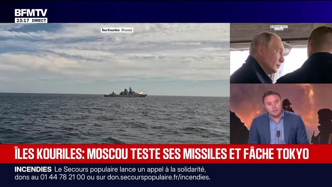 La démonstration de force de Poutine au large d...