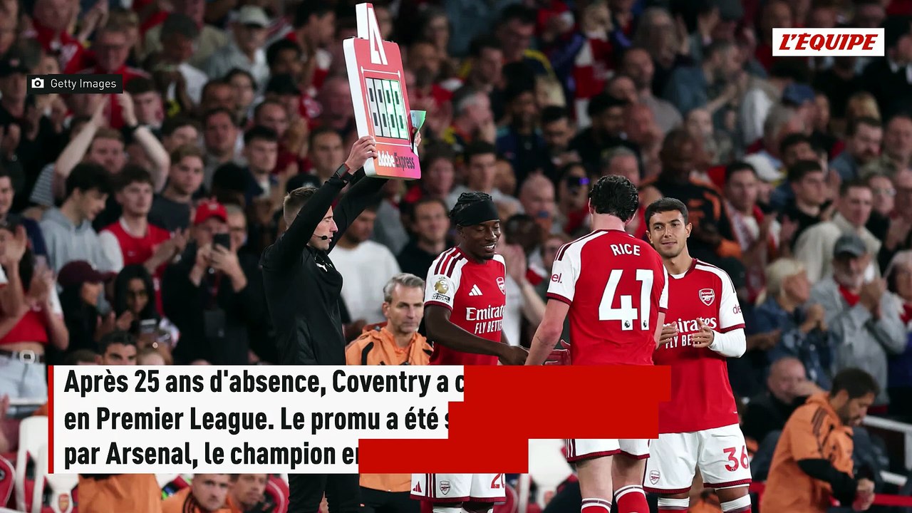 Champion en titre, Arsenal écrase le promu Cove...