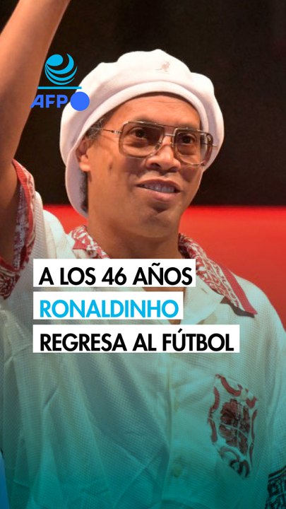 Ronaldinho regresa a los 46 años a la 3ª italiana para marcar "un gol 300"