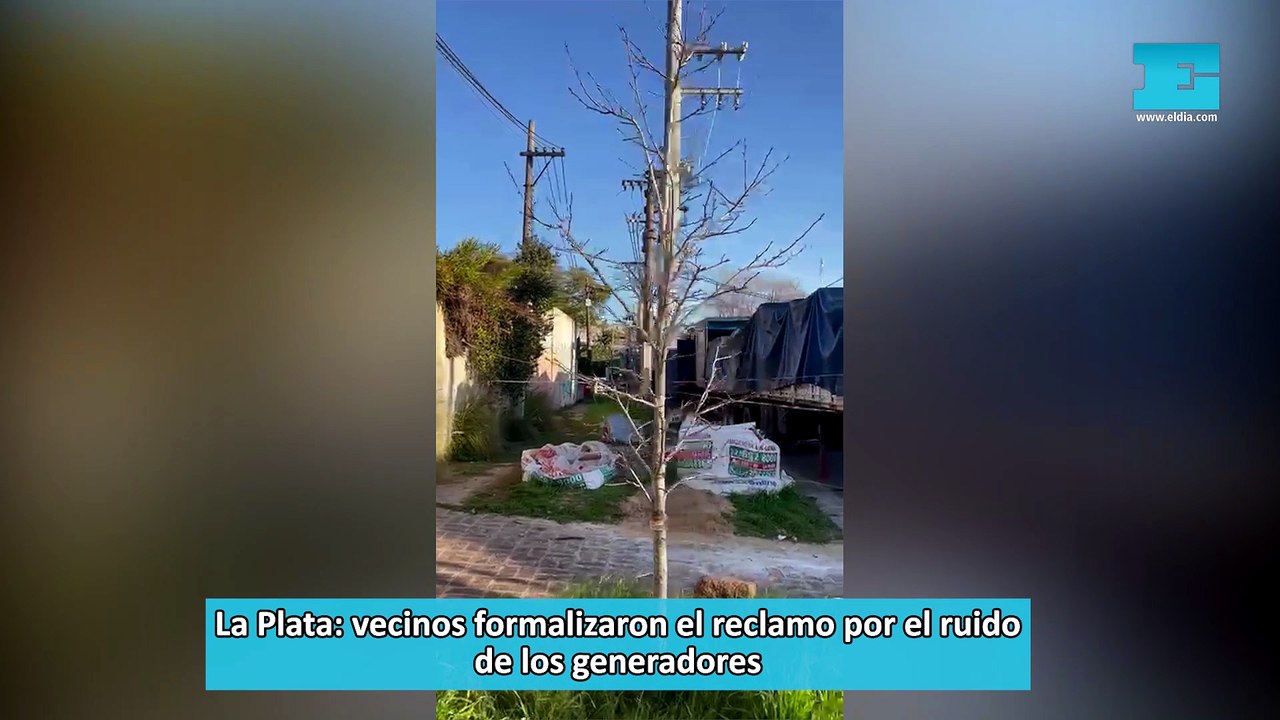 La Plata: vecinos formalizaron el reclamo por e...
