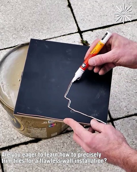Learn expert techniques for flawless tile cuts! 🛠️✨