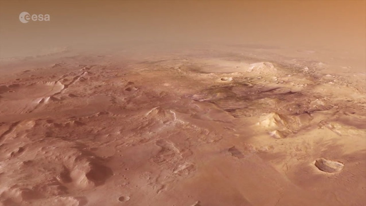 Visit Jezero Crater On Mars In Flyover Created...