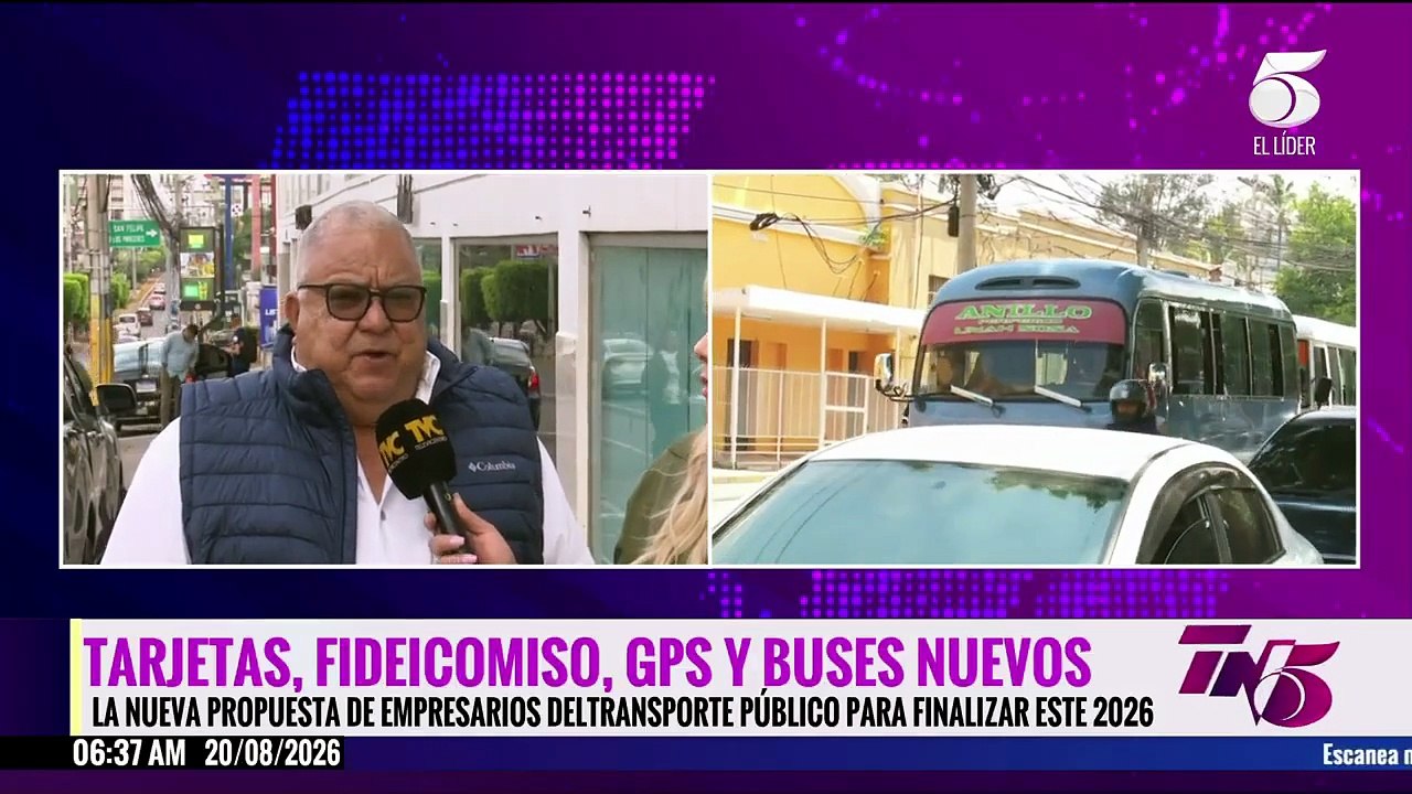 ¿Fin de los asaltos? Buses en Tegucigalpa elimi...