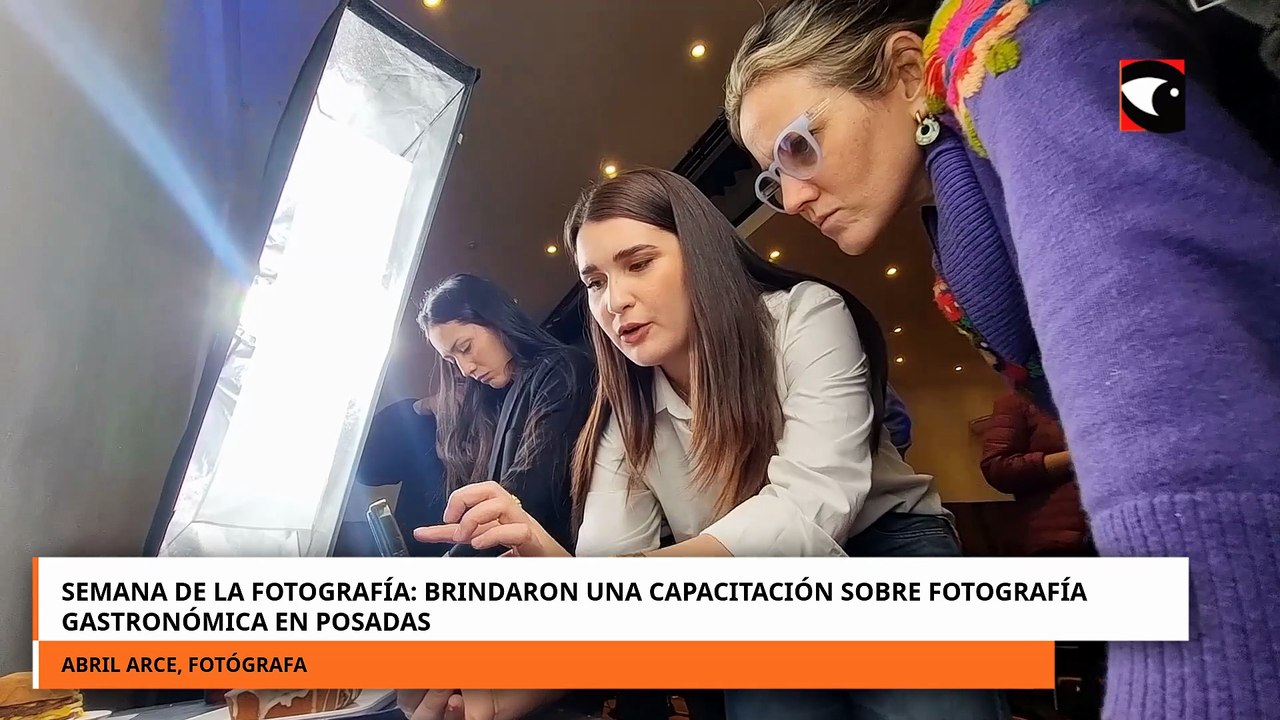 Semana de la Fotografía: Abril Arce brindó una...