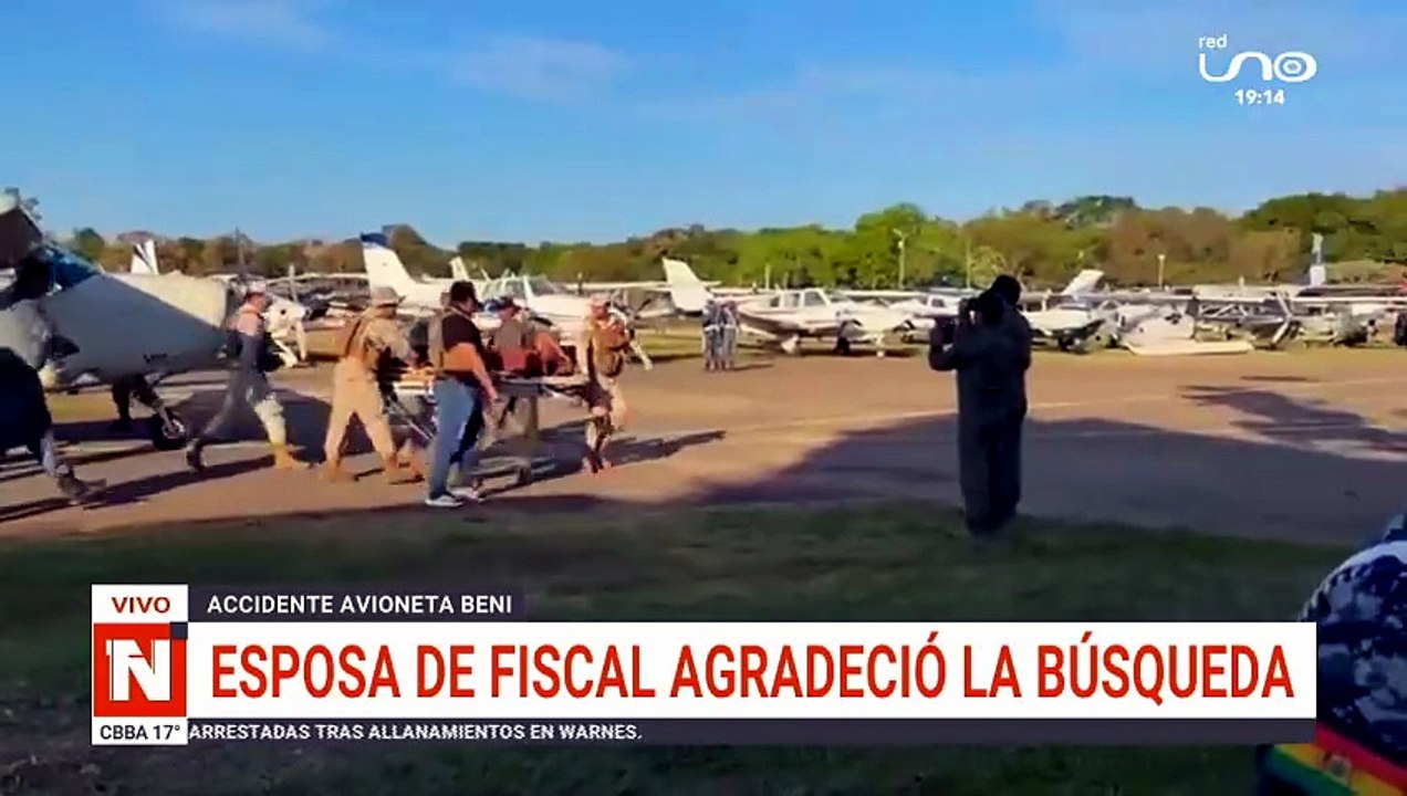 ESPOSA DE FISCAL AGRADECIÓ LA BÚSQUEDA