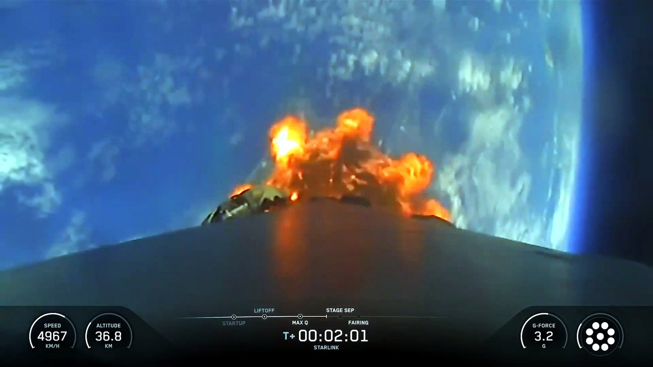 SpaceX launches Starlink satellites from Florid...