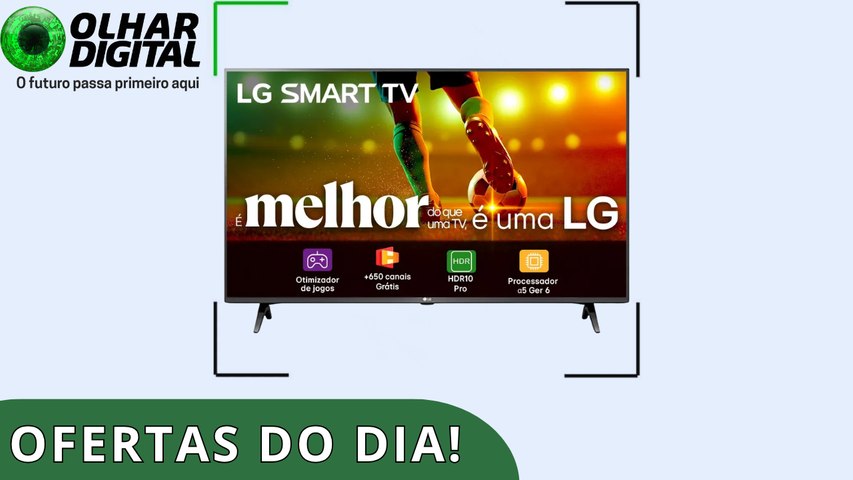 Smart TV pela metade do preço e mais promoções imperdíveis
