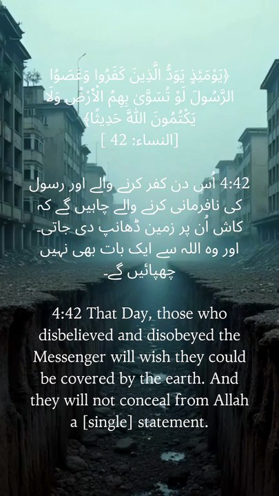 A Day when truth can no longer be hidden, and t...