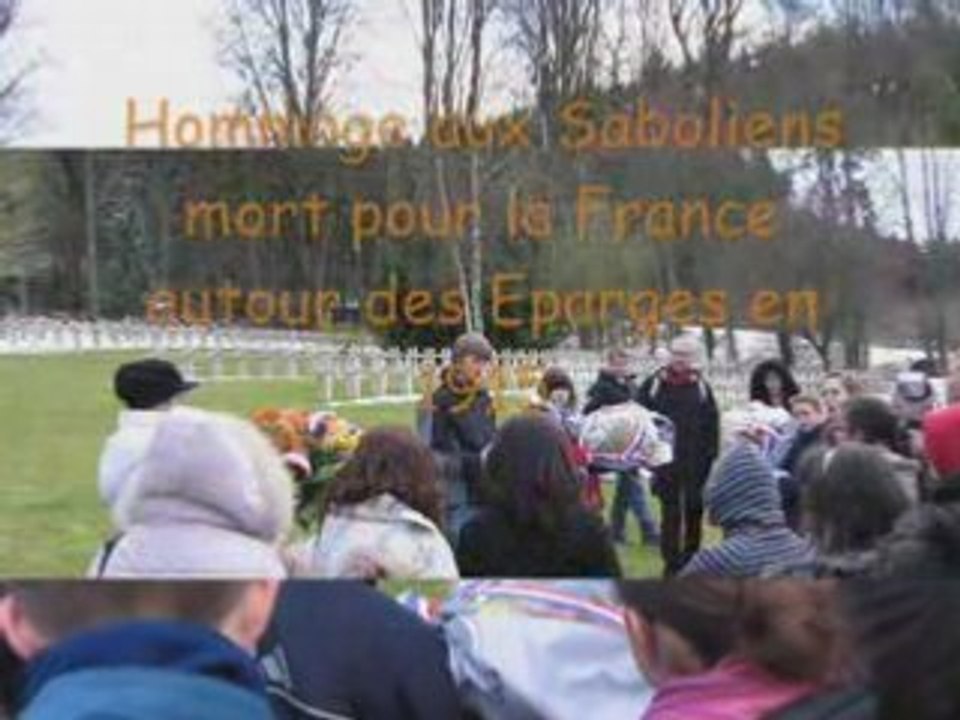 Collège Anjou - Présentation voyage Verdun mars 2008