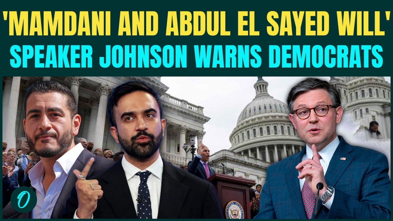 ‘Overtaken By Commies’: Speaker Johnson RATTLED After El-Sayed & Mamdani’s Democratic Victories