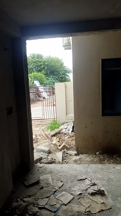 Indian tiles Fitting working in building 🏫 mak...