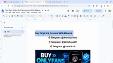 Best 10 WebSites To Buy OnlyFans Account With Balance — Guide