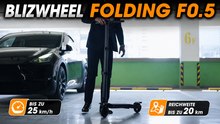 Blizwheel Folding F0.5: Nur 7,7 kg und auf 50 cm faltbar