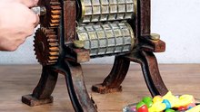 🍬🔥 This Rusty Candy Drop Roller Was Almost Beyond Repair… Incredible Restoration! 😱