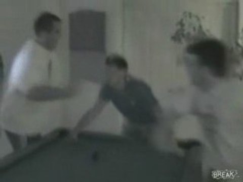 Hilarious Twist on Pool Nut Shot Prank